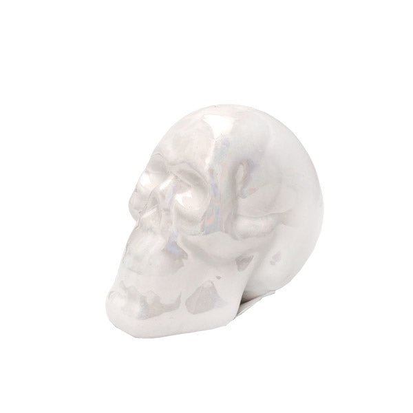 GLAZED SKULL ORNAMENT - EuroGiant