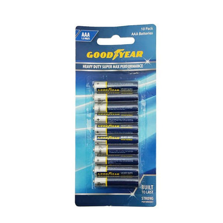 Good Year Battery Heavy Duty Aaa 10 Pack - EuroGiant