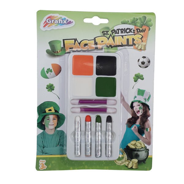 Grafix St Patricks Day Face Paints - EuroGiant