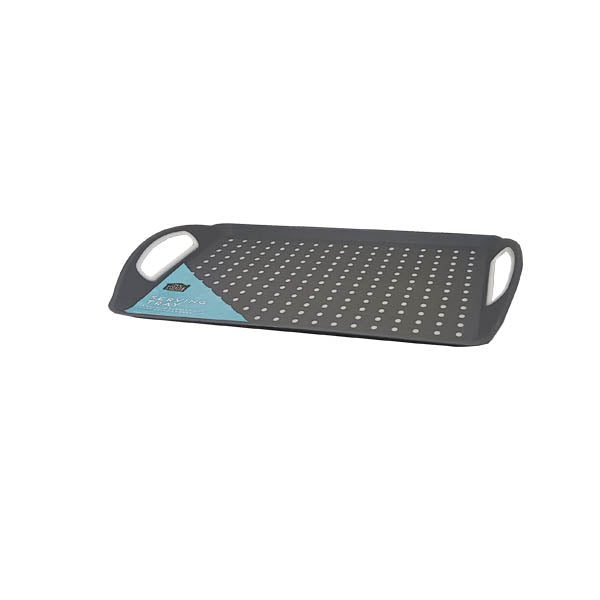 Grey Large Anti Slip Serving Tray - EuroGiant