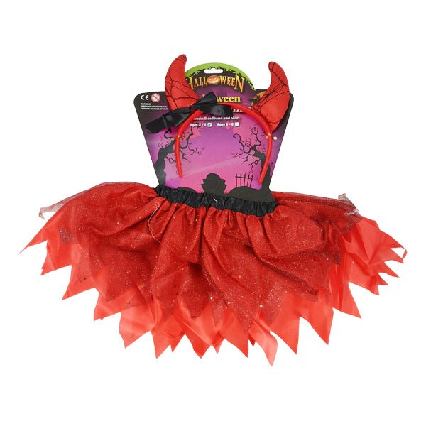 Halloween Girls Devil Costume - EuroGiant