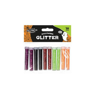 Halloween Glitter Tubes 10 Pack - EuroGiant