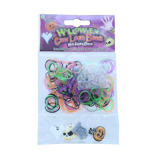 Halloween Loom Bands With Charms - EuroGiant