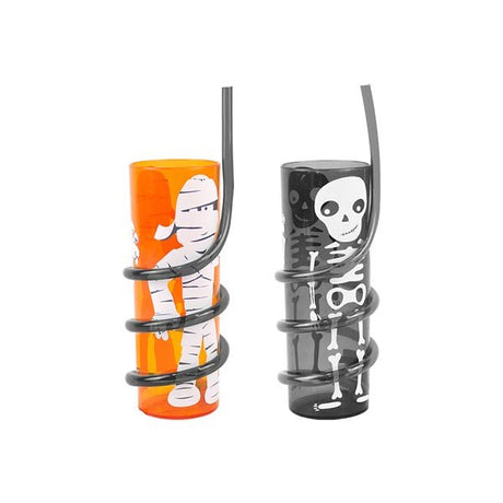 Halloween Spiral Straw Tumbler - EuroGiant