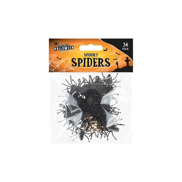 Halloween Spooky Spiders 36 Pack - EuroGiant