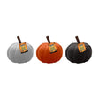 Halloween Velvet Plush Pumpkin 16cm - EuroGiant