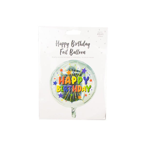 Happy Birthday Foil Balloon - EuroGiant