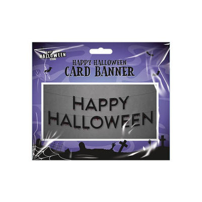 Happy Halloween Card Banner - EuroGiant