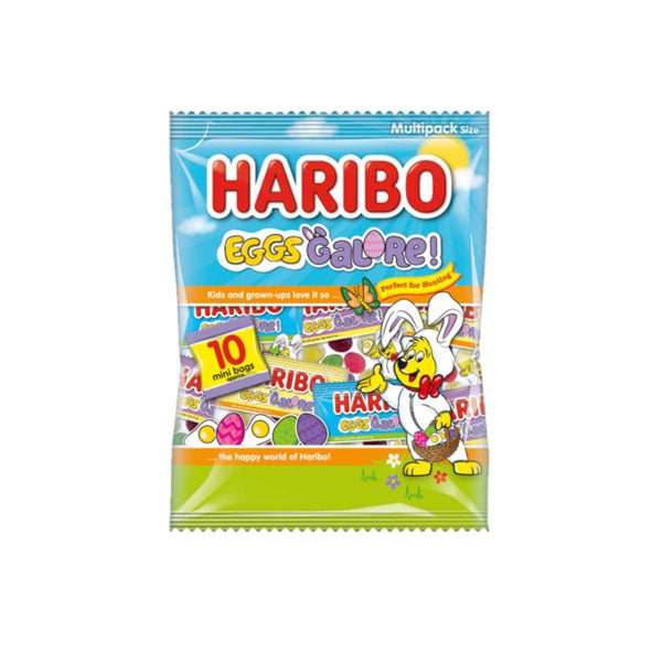 Haribo Eggs Galore Mini Bags 160g - EuroGiant