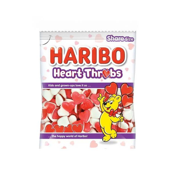 Haribo Heart Throbs 160g - EuroGiant