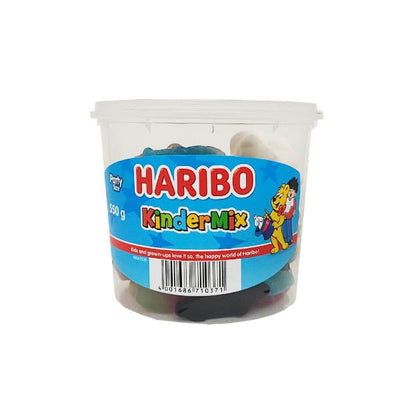 Haribo Kindermix Tub 550g - EuroGiant