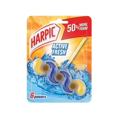 Harpic Active Fresh Sparkling Citrus 35g - EuroGiant