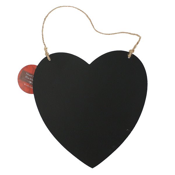 Heart Shape Blackboard & Chalk - EuroGiant