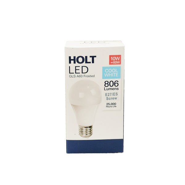 Holt Led Classic Bulb E27/es 10W Cool Wh - EuroGiant