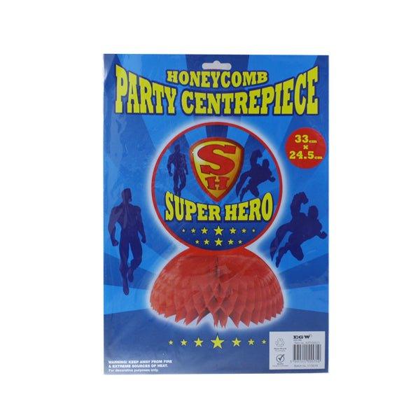 Honeycomb Centrepiece Super Hero - EuroGiant