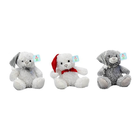 Hoot Christmas Teddy Bear 25cm - EuroGiant