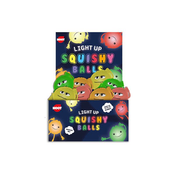 Hoot Light Up Squishy Balls - EuroGiant