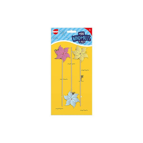 Hoot Mini Windmills 3 Pack - EuroGiant