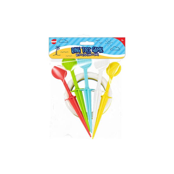 Hoot Ring Toss Game With Sticks & Rings - EuroGiant