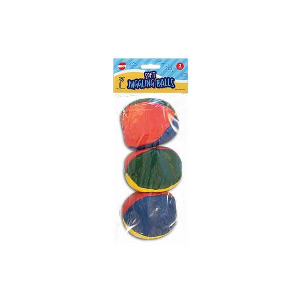 Hoot Soft Juggling Balls 3 Pack - EuroGiant