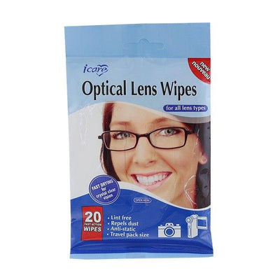 iCARE Optical Lens Wipes 20s - EuroGiant