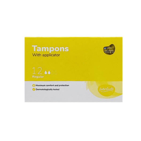 Interlude App. Tampons Regular 12 Pack - EuroGiant