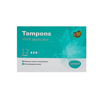 Interlude App. Tampons Super 12 Pack - EuroGiant
