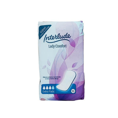 Interlude Lady Comfort Pads Extra 10s - EuroGiant