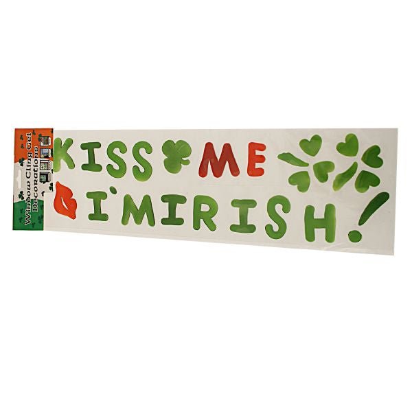 Irish Cling Gel Window Stickers - EuroGiant