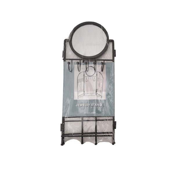 Jewelry Holder Stand With Mirror - EuroGiant