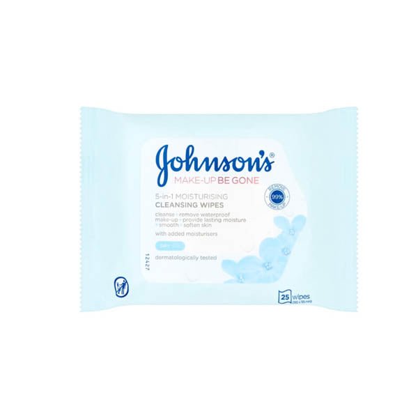 Johnsons Make Up Be Gone Cleansing Wipes - EuroGiant