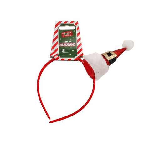 Jolly Santa Hat Headband - EuroGiant