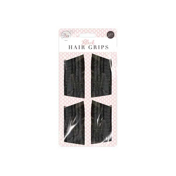 Jones & Co Black Hair Grips 200 Pack - EuroGiant