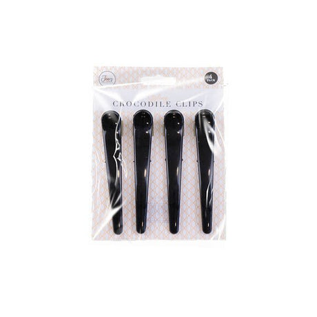 Jones & Co Crocodile Hair Clips 4 Pack - EuroGiant