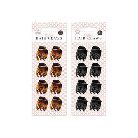 Jones & Co Hair Claws 8 Pack - EuroGiant