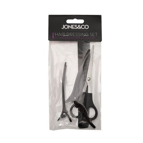 Jones & Co Hair Dressing Set 4 Piece - EuroGiant