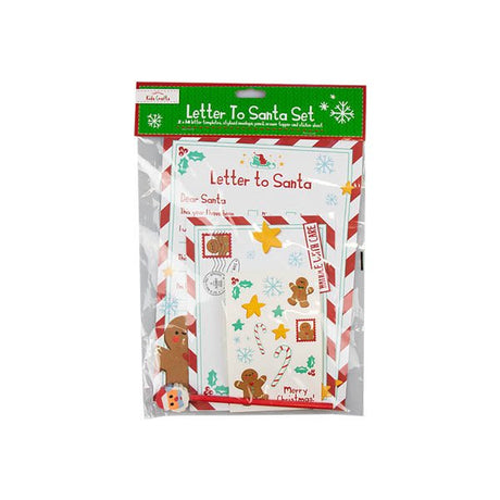 Kids Crafts Letter To Santa Set - EuroGiant