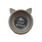 Kingdom Cat Bowls 2 Pk - EuroGiant