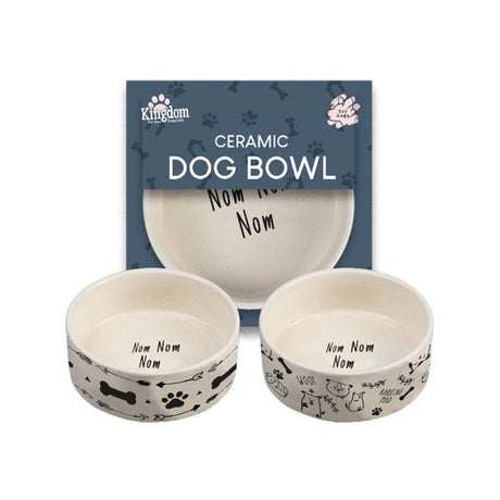 Kingdom Ceramic Dog Bowl - EuroGiant