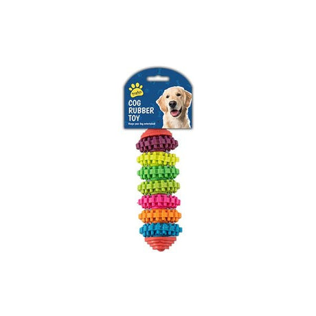 Kingdom Cog Rubber Dog Toy - EuroGiant