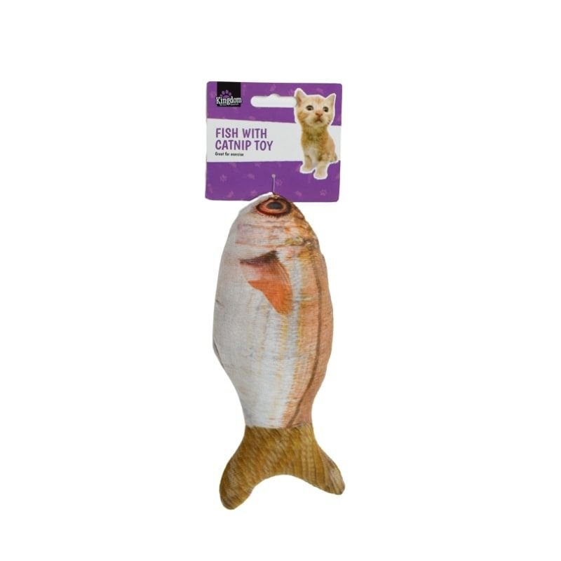 Kingdom Fish With Catnip Toy - EuroGiant