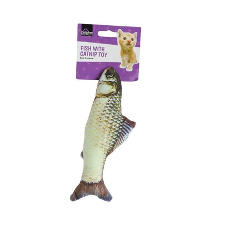 Kingdom Fish With Catnip Toy - EuroGiant