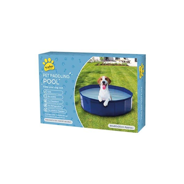 Kingdom Pet Paddling Pool 80x80x20cm - EuroGiant