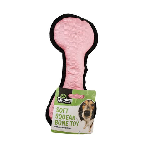 Kingdom Soft Squeak Bone Toy - EuroGiant