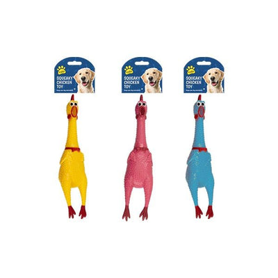 Kingdom Squeaky Chicken Toy - EuroGiant