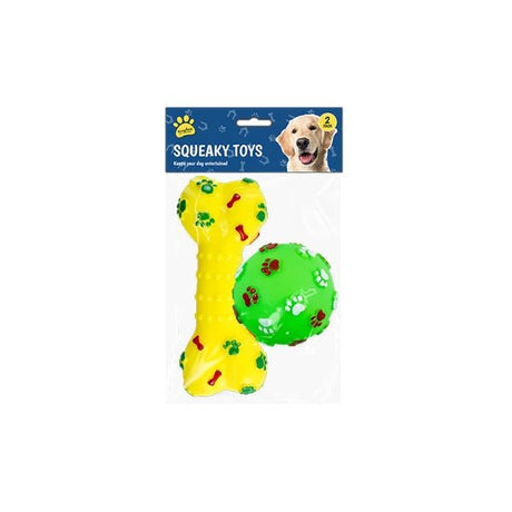 Kingdom Vinyl Squaeky Toy 2 Pack - EuroGiant
