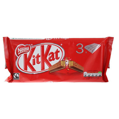 Kit Kat 4 Finger 3 Pk - EuroGiant