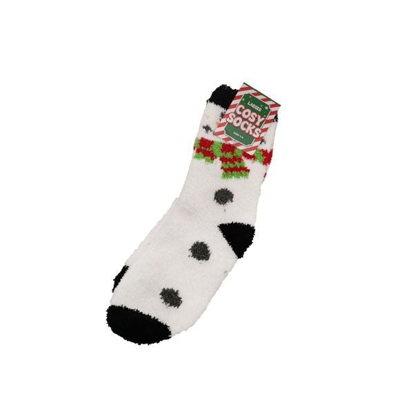 Ladies Cosy Christmas Socks - EuroGiant