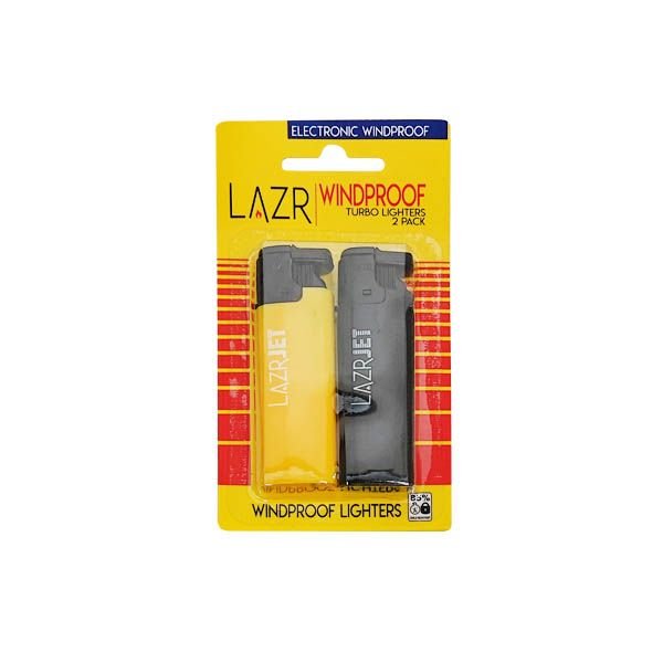 Lazr Windproof Lighter 2 Pack - EuroGiant