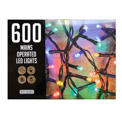 Led Light Chain 600 Multi Coloured M/o - EuroGiant